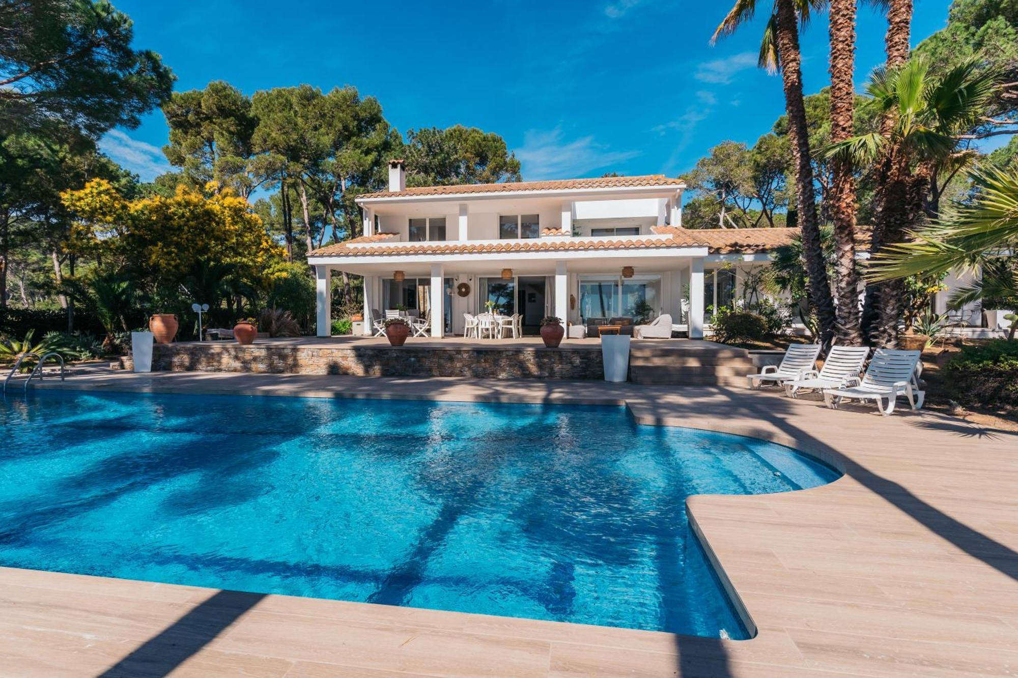 Cala Corbs Villa Palamós Exteriör bild